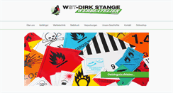 Desktop Screenshot of dirk-stange.de